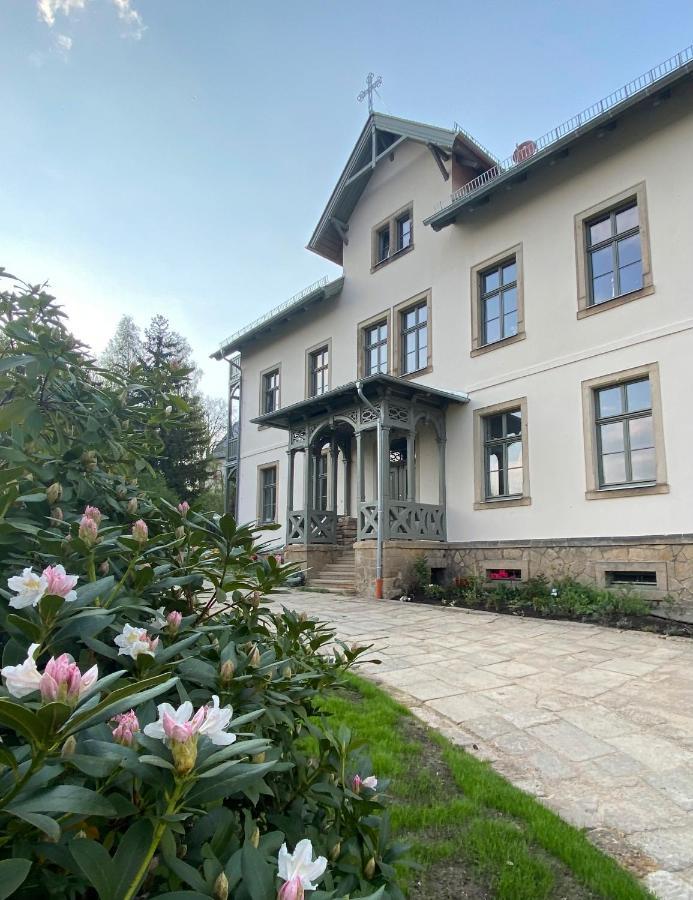 Altes Pfarrhaus Leilighet Papstdorf Eksteriør bilde