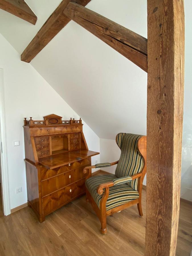 Altes Pfarrhaus Leilighet Papstdorf Eksteriør bilde