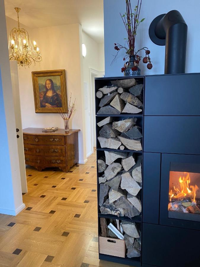Altes Pfarrhaus Leilighet Papstdorf Eksteriør bilde