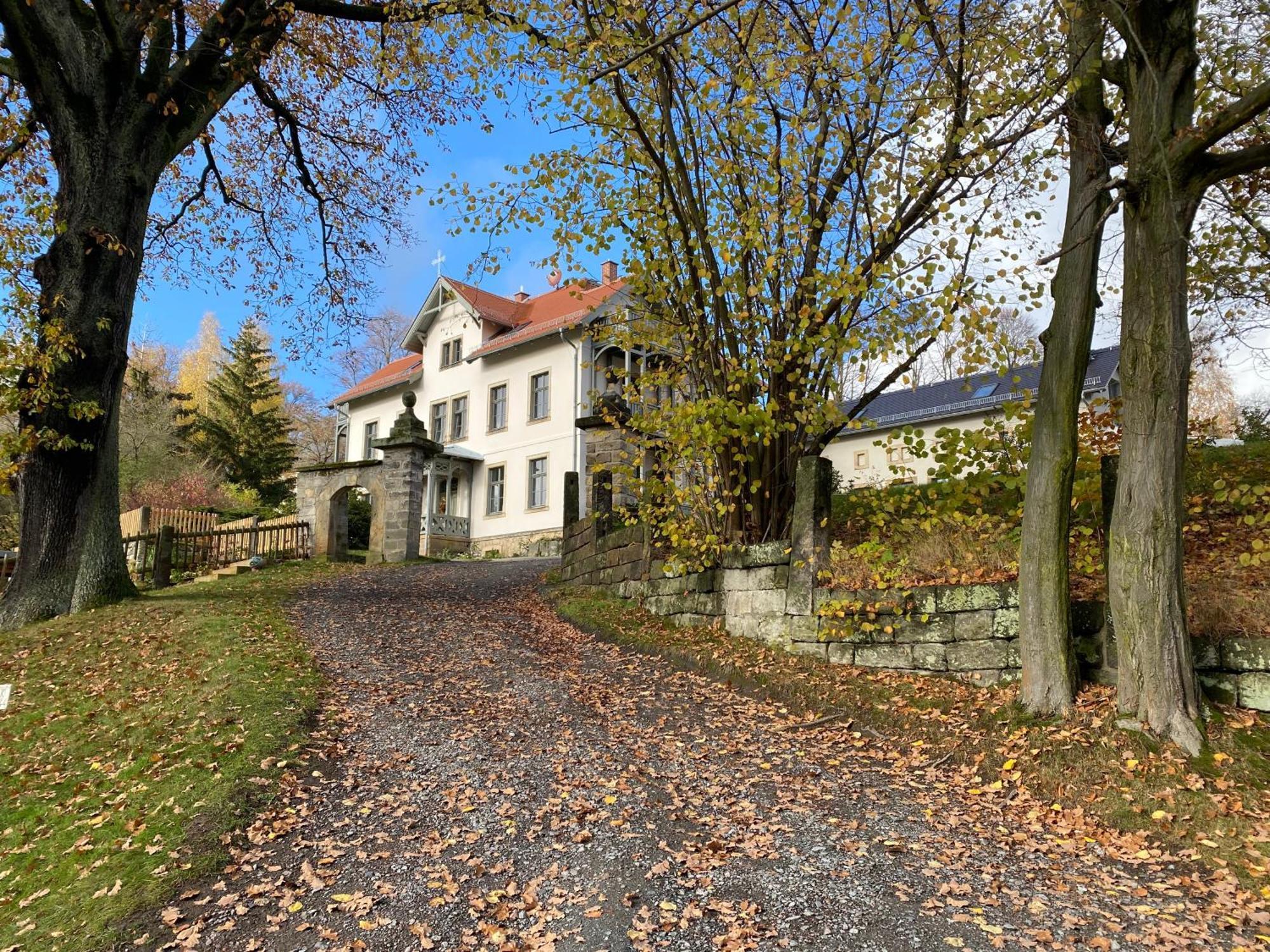 Altes Pfarrhaus Leilighet Papstdorf Eksteriør bilde