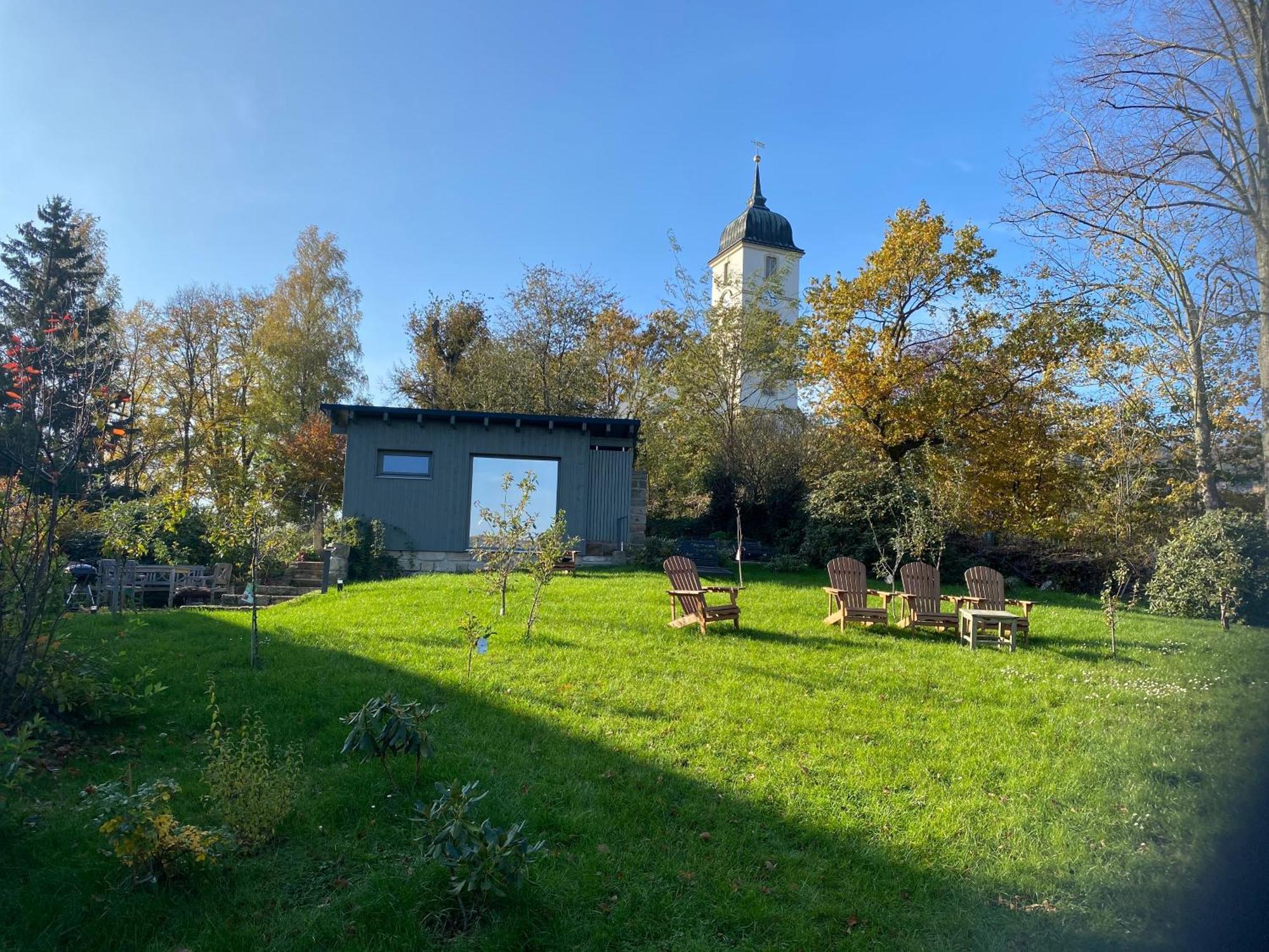 Altes Pfarrhaus Leilighet Papstdorf Eksteriør bilde